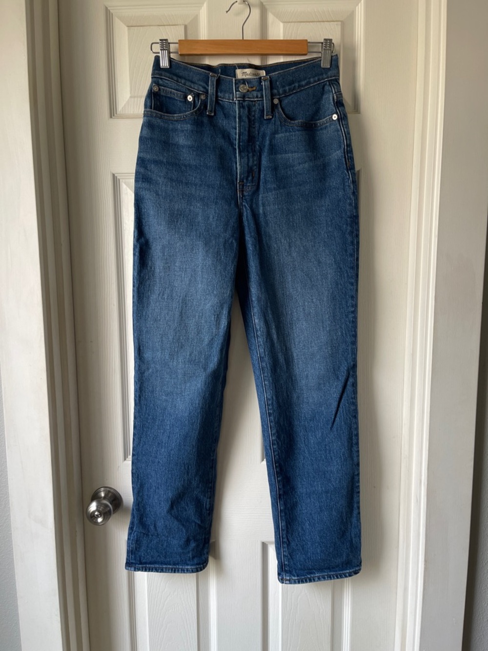 Madewell Perfect Vintage Straight Jeans - Picture 1 of 8